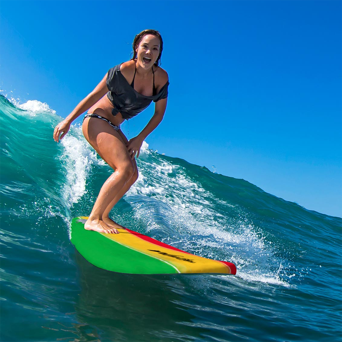  Wavestorm 8'0 Classic Surfboard With Leash