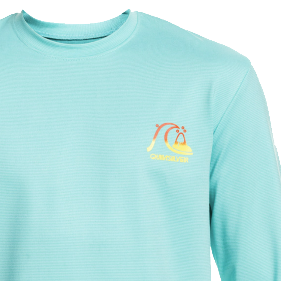Quiksilver Youth Heritage Heather Long Sleeve Rashguard