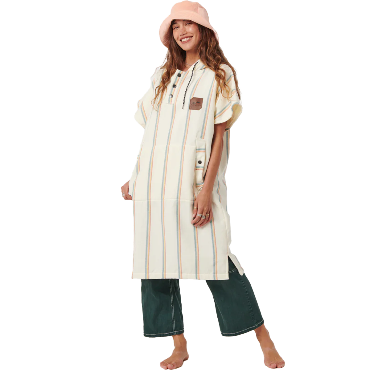 Slowtide Fouta Lightweight Turkish Poncho