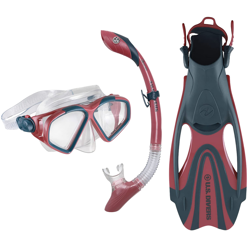  Cozumel TX Island Dry Snorkel & Proflex FX Set