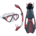  Cozumel TX Island Dry Snorkel & Proflex FX Set