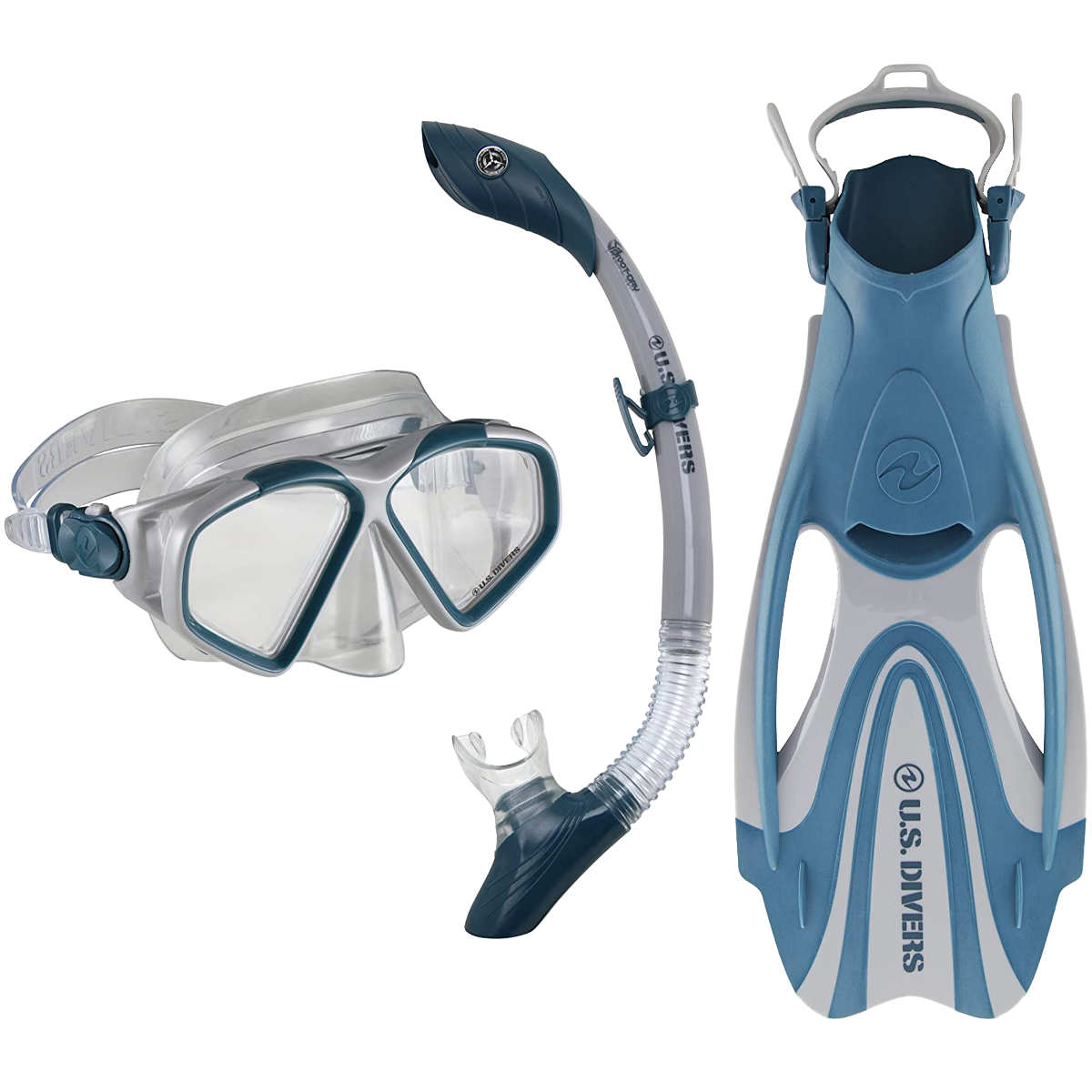  Cozumel TX Island Dry Snorkel & Proflex FX Set