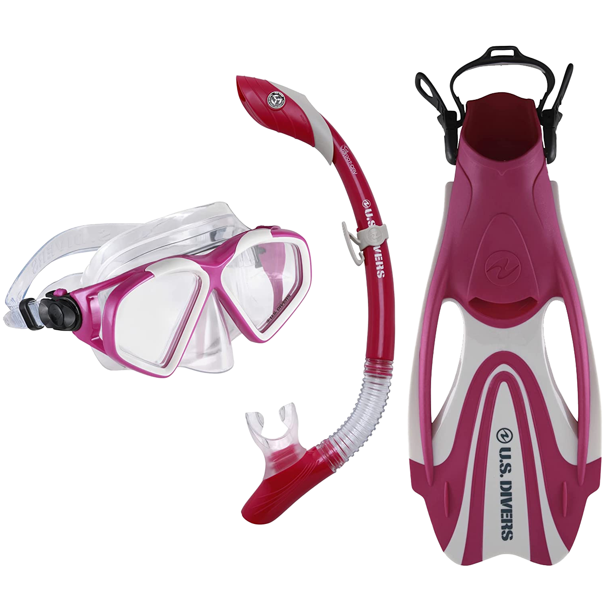  Cozumel TX Island Dry Snorkel & Proflex FX Set
