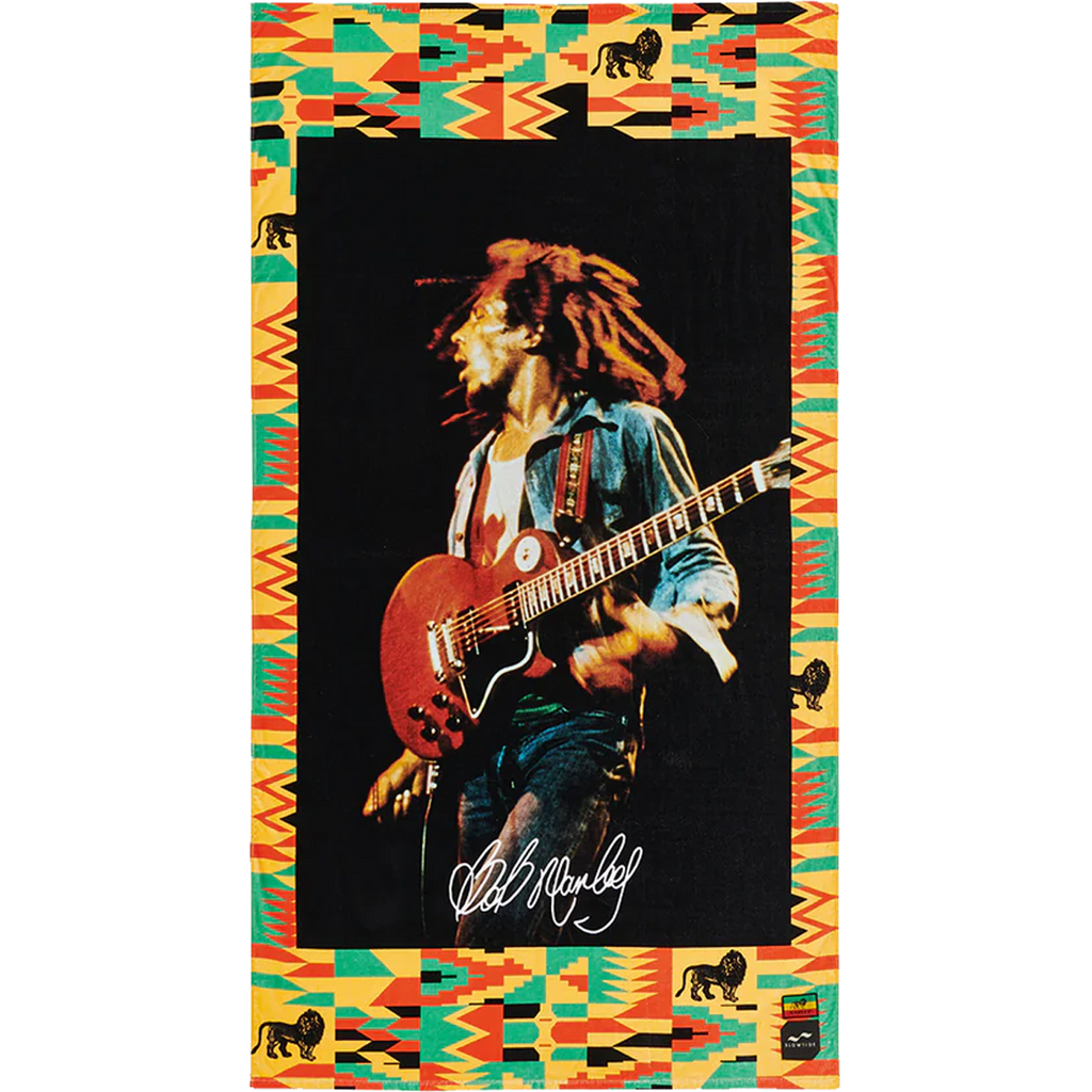  Bob Marley X Slowtide Trenchtown Beach Towel