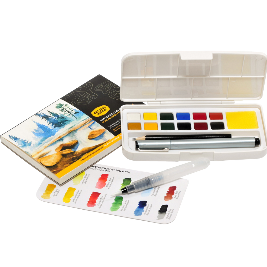  Backpack Watercolor Set