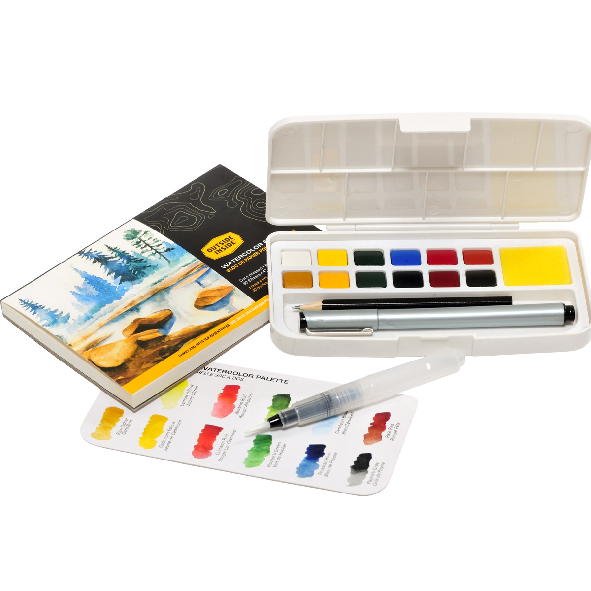  Backpack Watercolor Set
