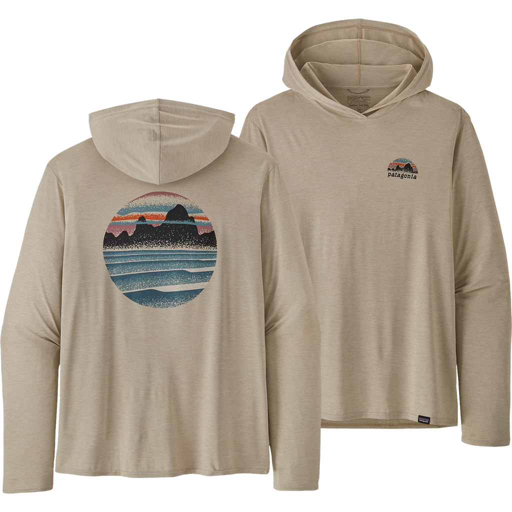 Patagonia Men's Capilene Cool Daily Graphic Relaxed Fit Hoody