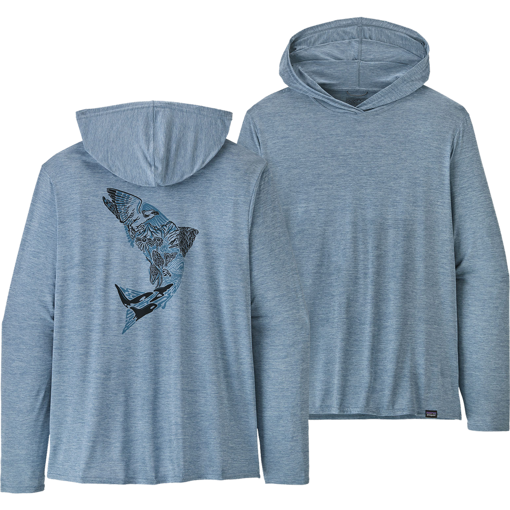 Patagonia Men's Capilene Cool Daily Graphic Relaxed Fit Hoody