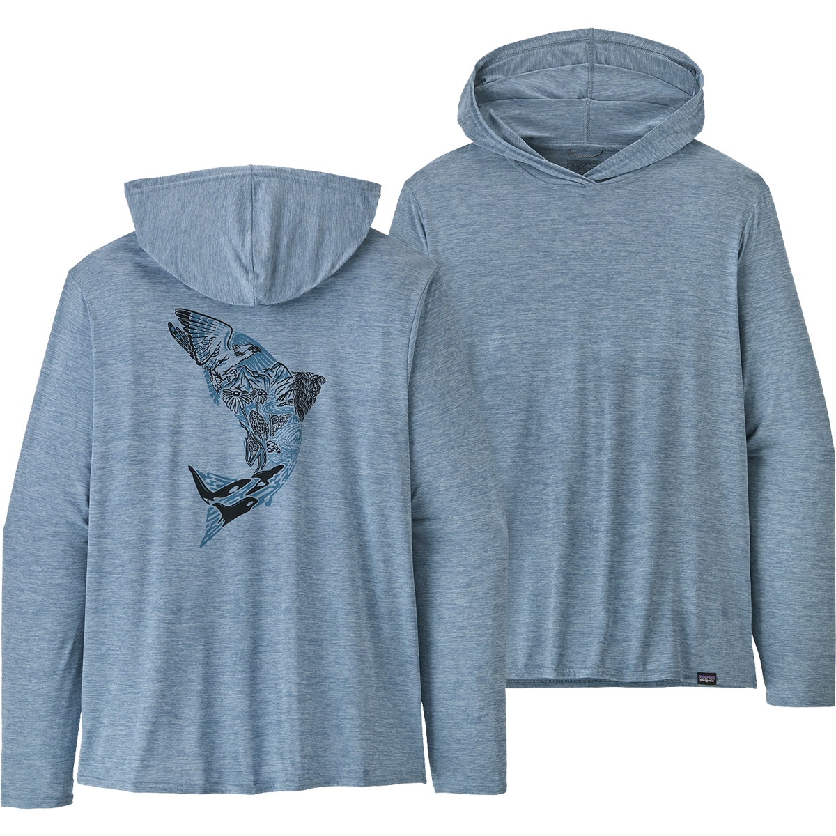 Patagonia Men's Capilene Cool Daily Graphic Relaxed Fit Hoody