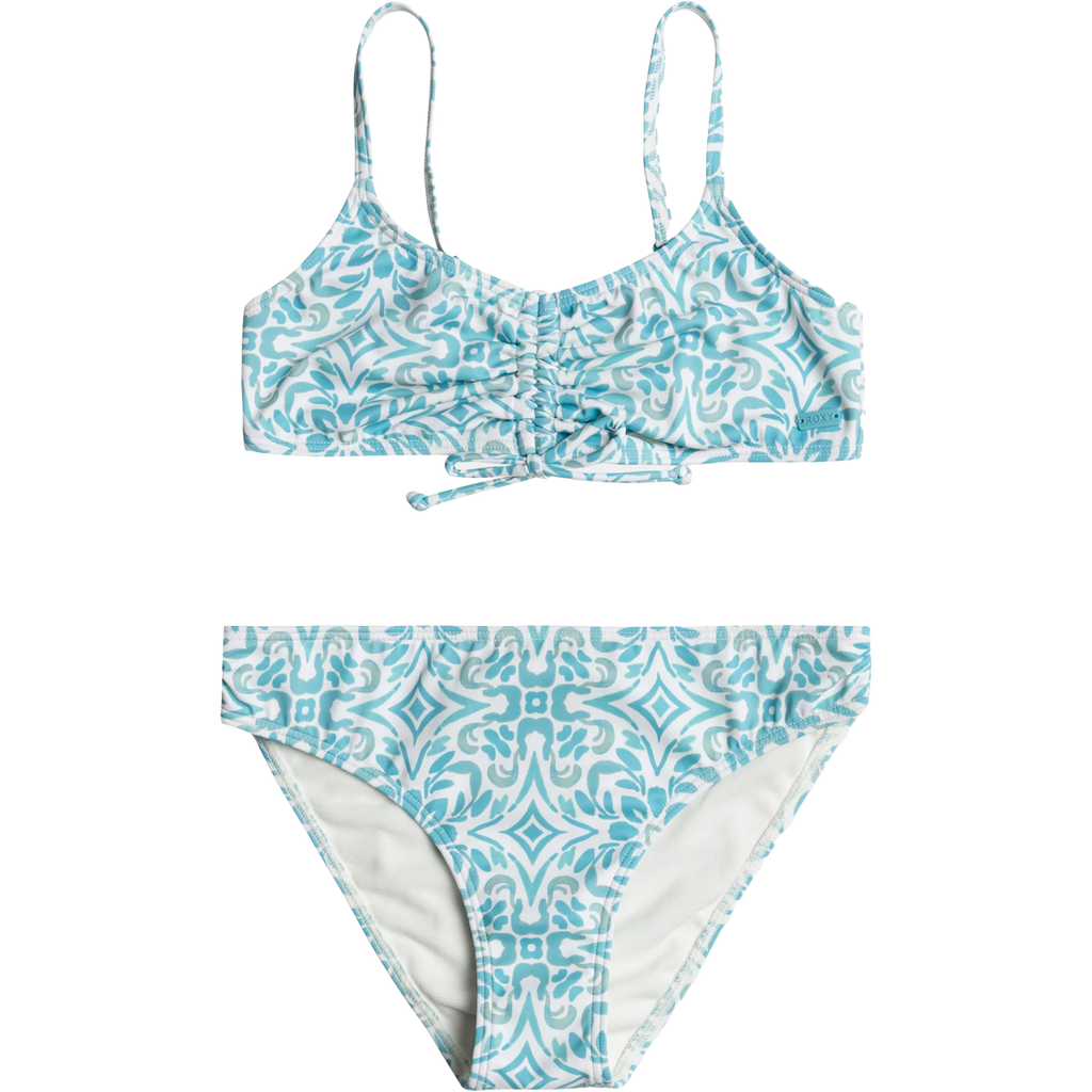 Roxy Youth Fresco Tile Bralette Set