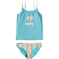 Roxy Youth Rainbow Stripe Tankini Set