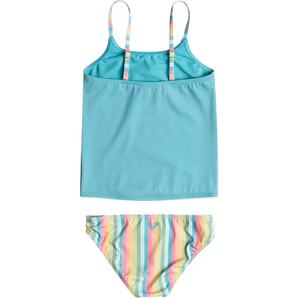Roxy Youth Rainbow Stripe Tankini Set