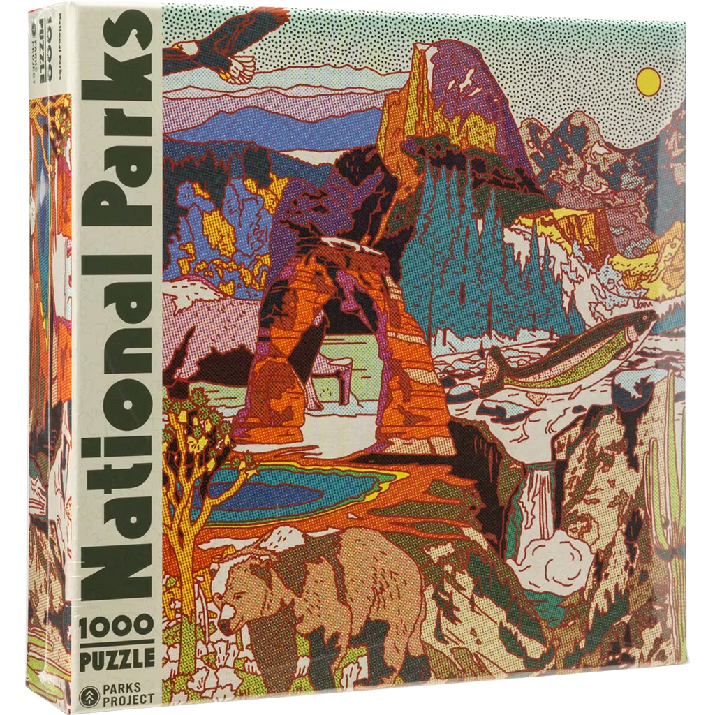  National Parks Collage 1000 Piece Puzzle