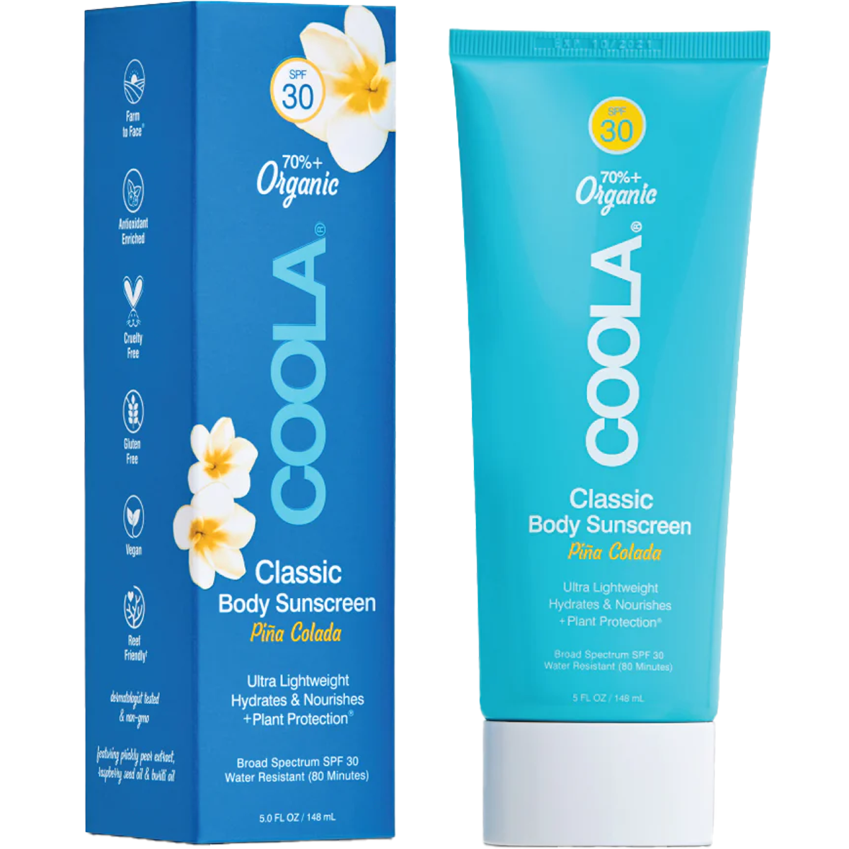 Coola Classic Body Organic Sunscreen Lotion SPF 30