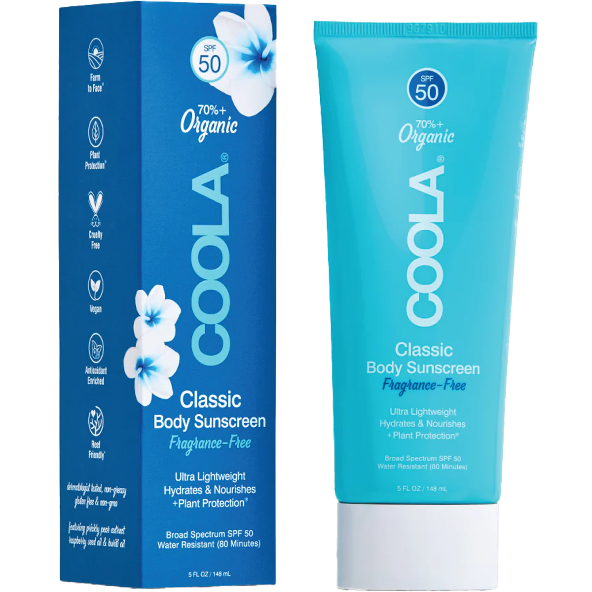 Coola Classic Body Organic Sunscreen Lotion SPF 50