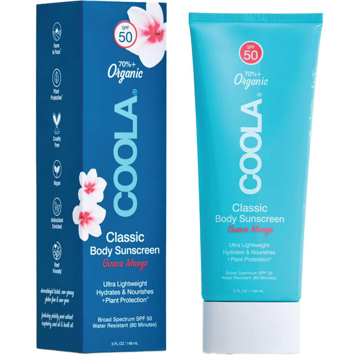 Coola Classic Body Organic Sunscreen Lotion SPF 50