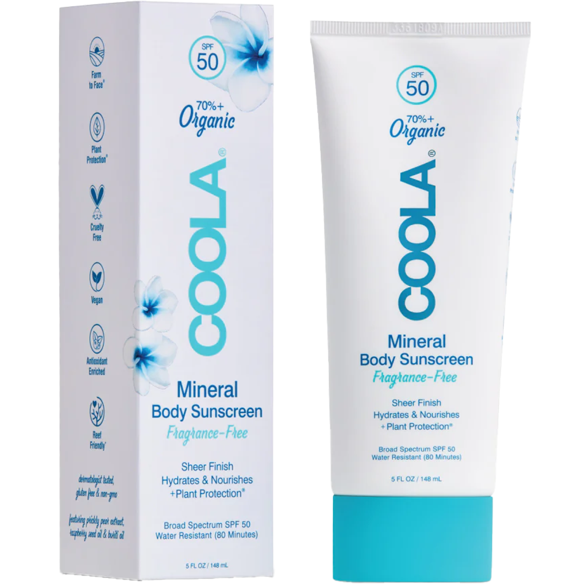 Coola Mineral Body Organic Sunscreen Lotion SPF 50