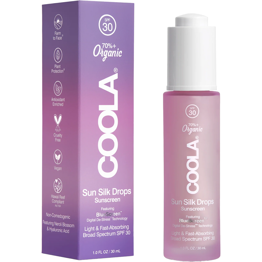 Coola Sun Silk Drops Organic Face Sunscreen SPF 30