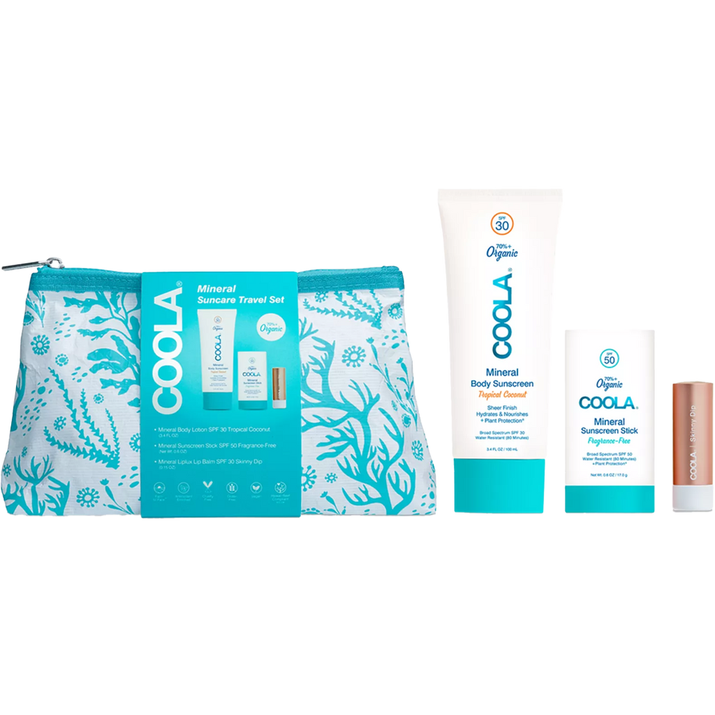 Coola Mineral Suncare 3 Piece Travel Set