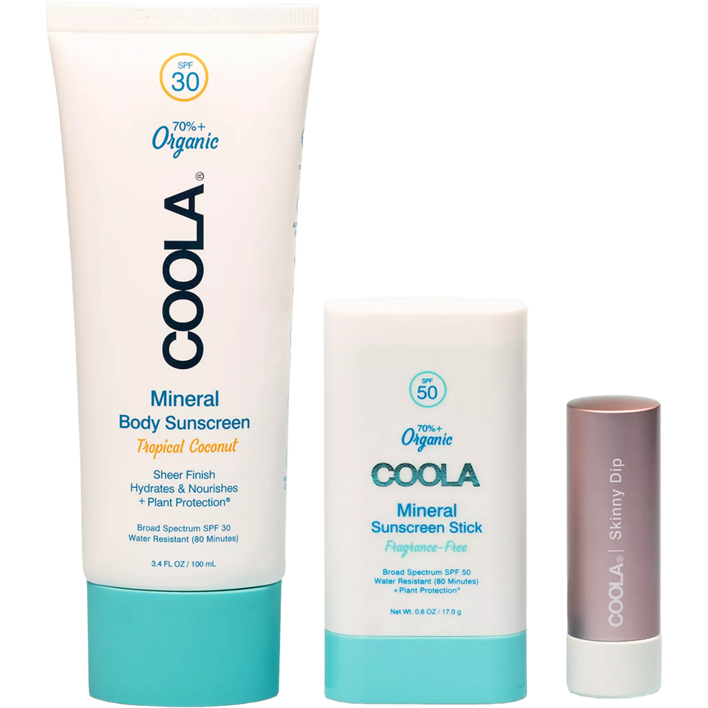 Coola Mineral Suncare 3 Piece Travel Set