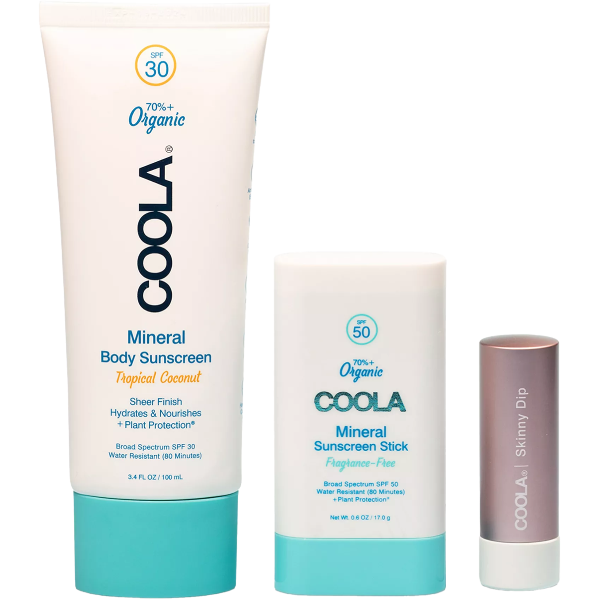 Coola Mineral Suncare 3 Piece Travel Set