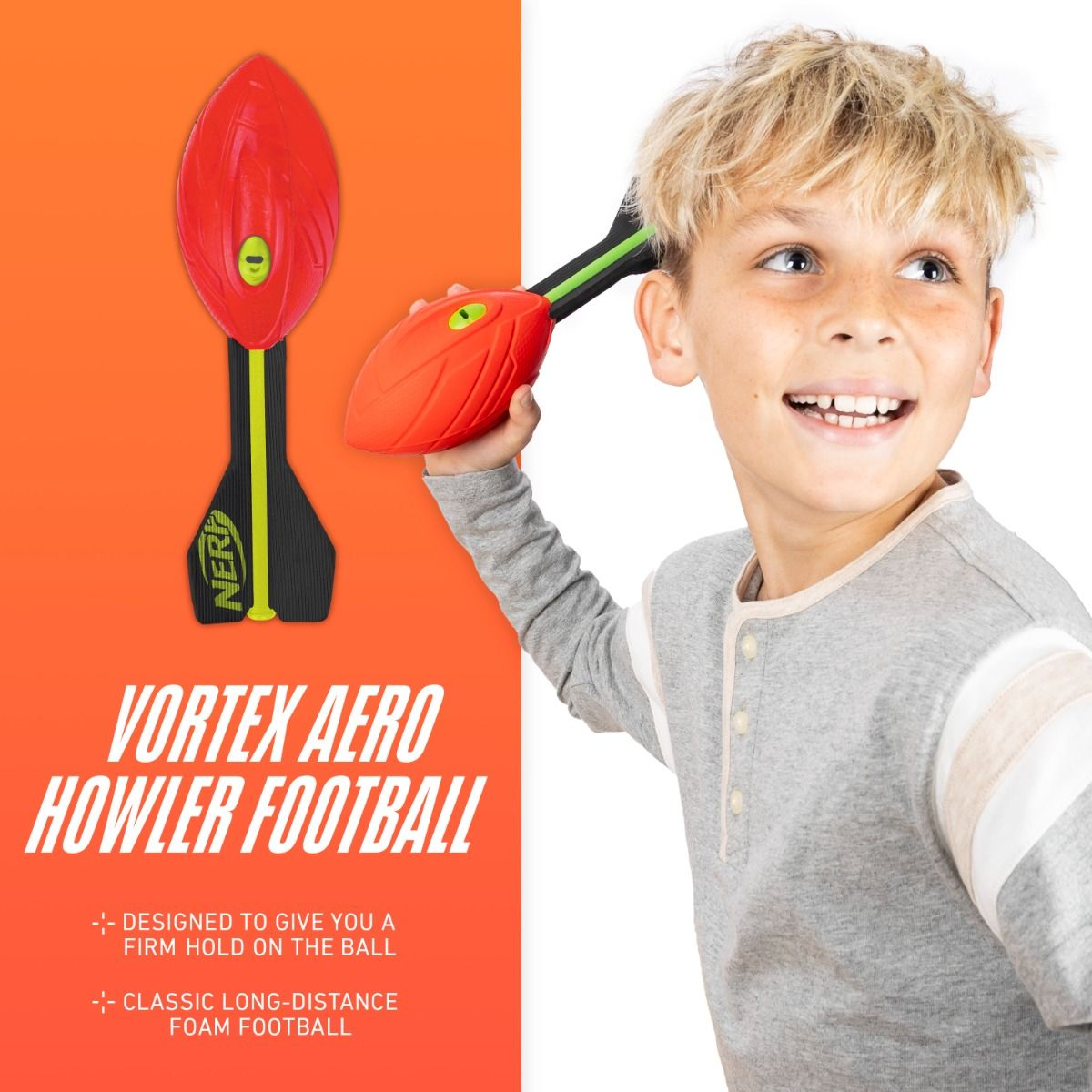  Nerf Vortex Aero Howler Neon