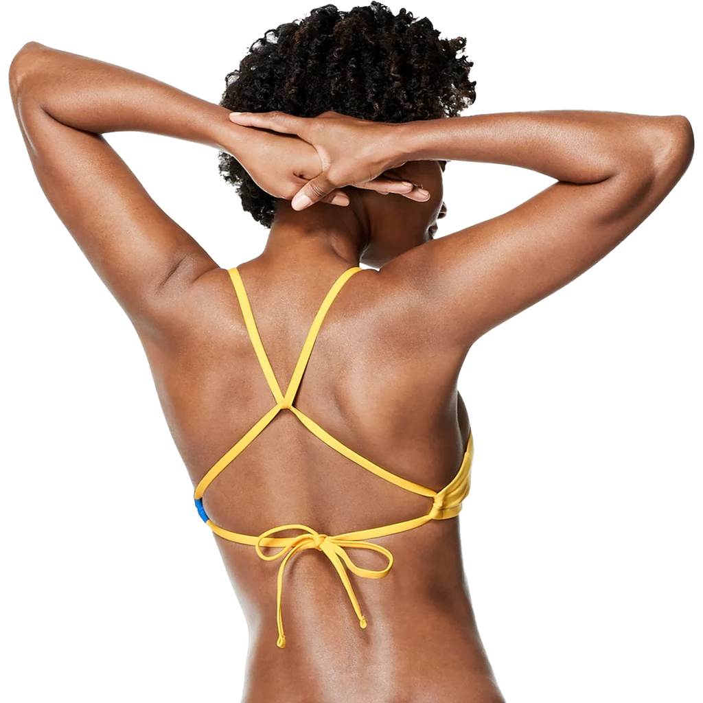 Speedo Women's Color Block Tie Back Top