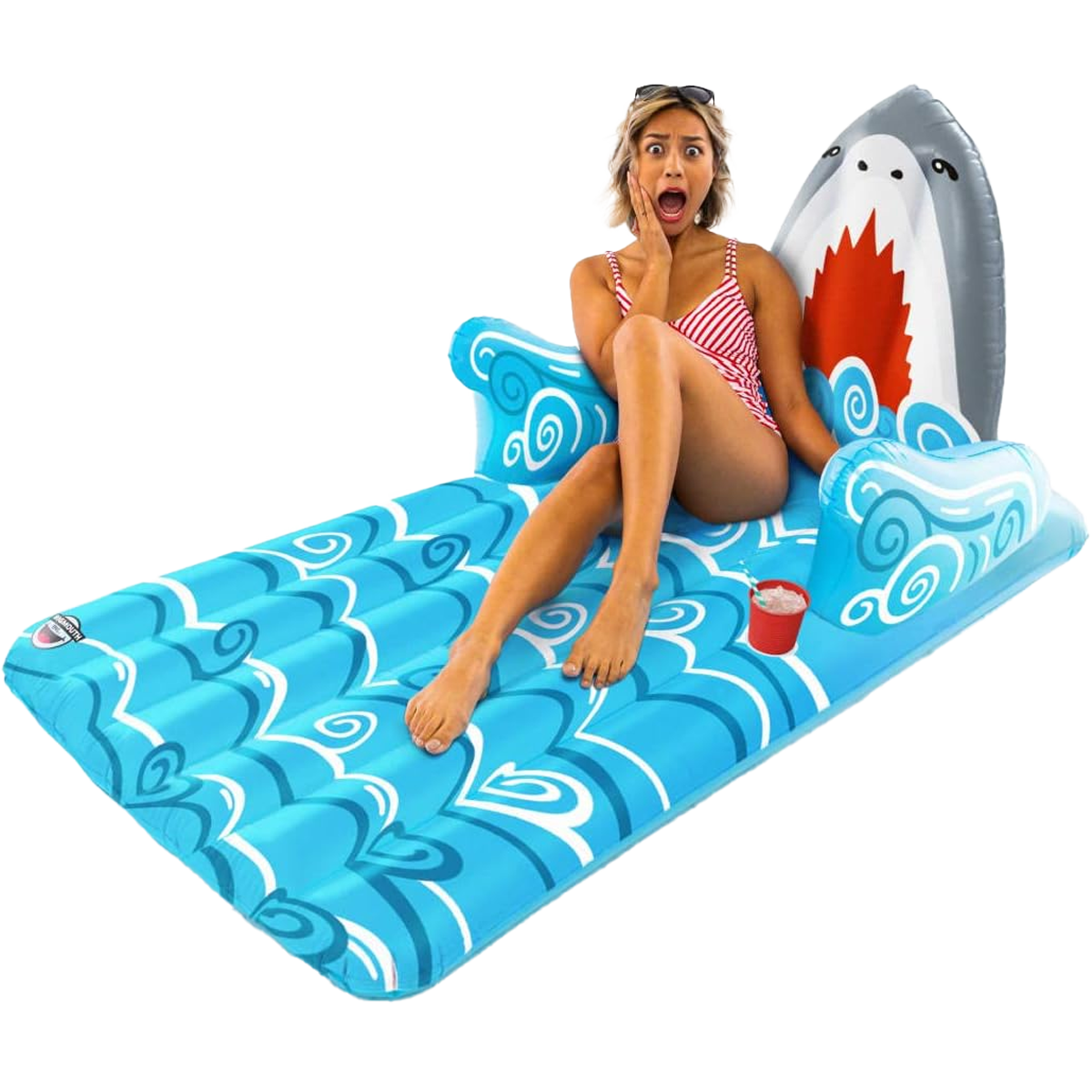  Shark Pool Lounger Float