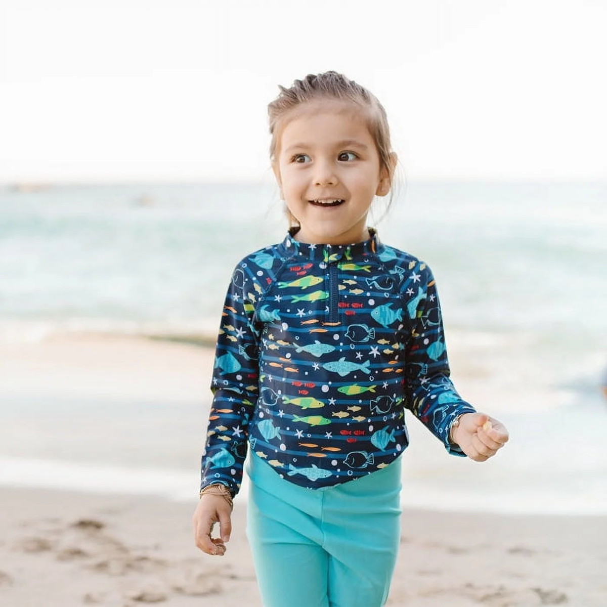  Youth Zip Rashguard