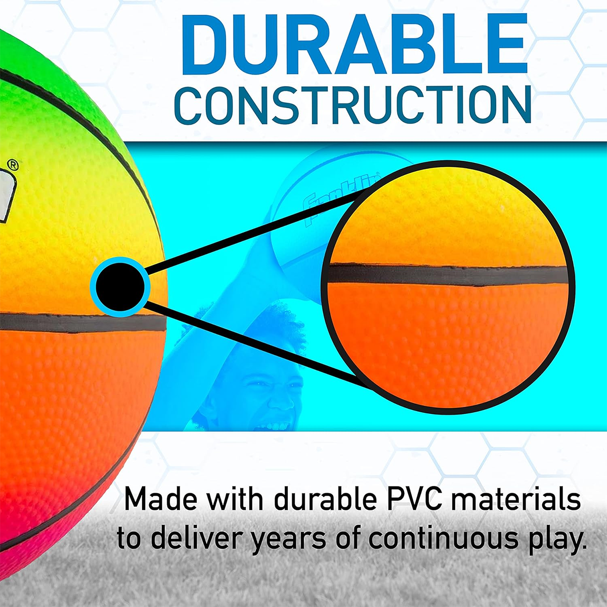  8.5" Vibe Playground Basketball