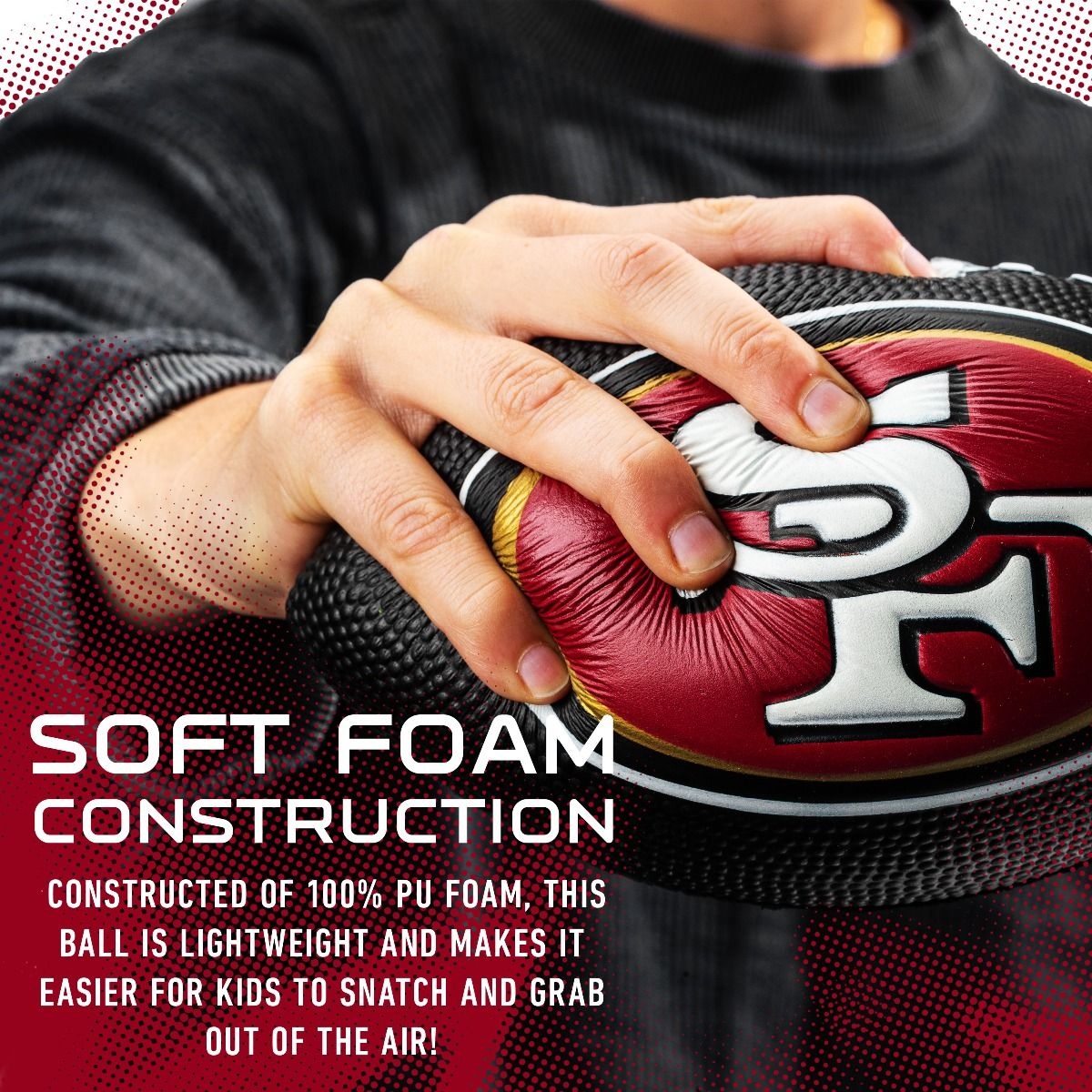  NFL Air Tech Mini Football 49ERs