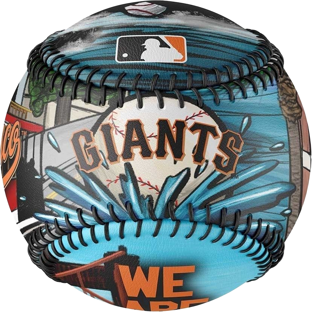  MLB Club Culture Soft Strike Baseball - Giants