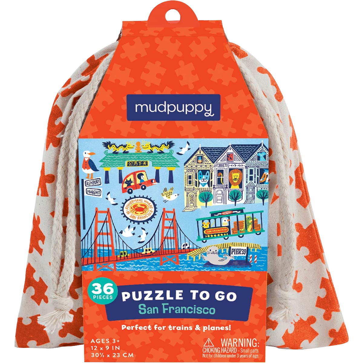 Chronicle Books Mudpuppy San Francisco Puzzle To Go