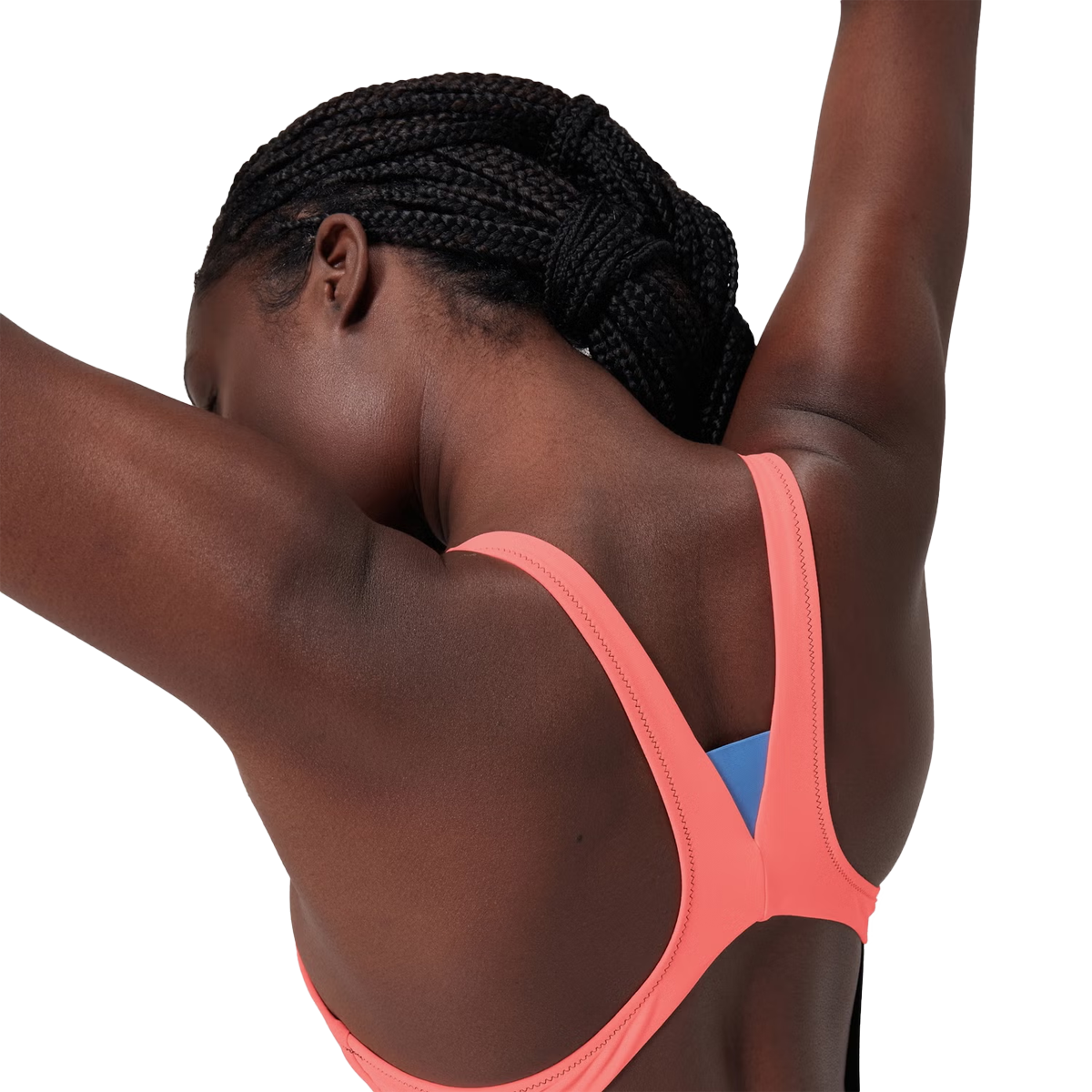 Speedo Women's Zip Colorblock One Piece