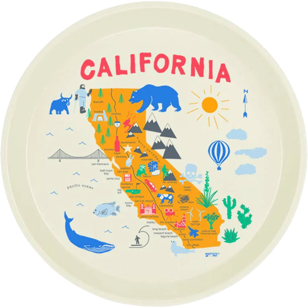  California Round Tray