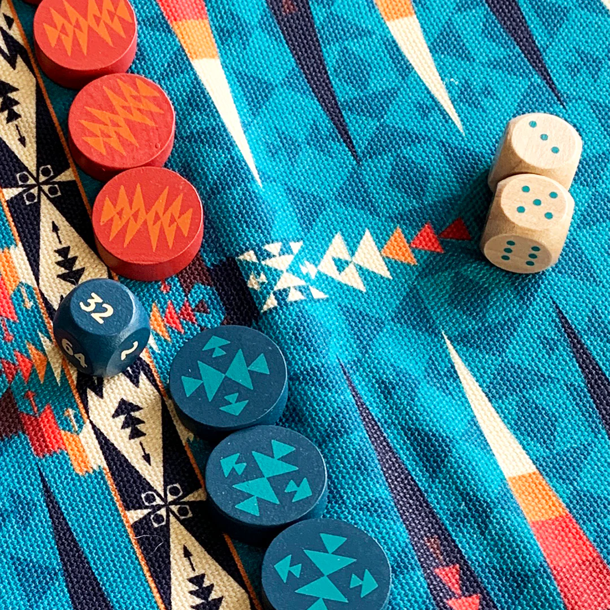 Chronicle Books Pendleton Backgammon