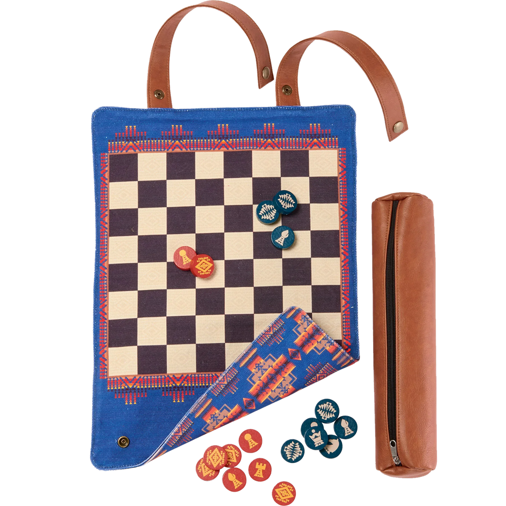 Chronicle Books Pendleton Chess & Checkers