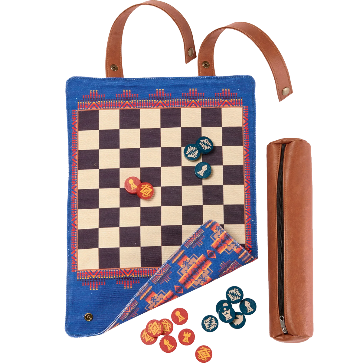 Chronicle Books Pendleton Chess & Checkers