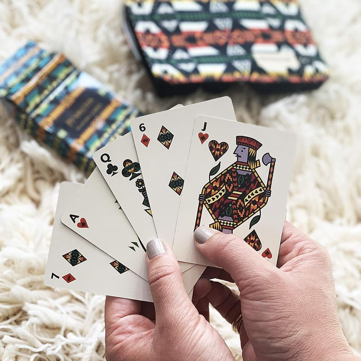 Chronicle Books Pendleton Playing Cards Set Of 2