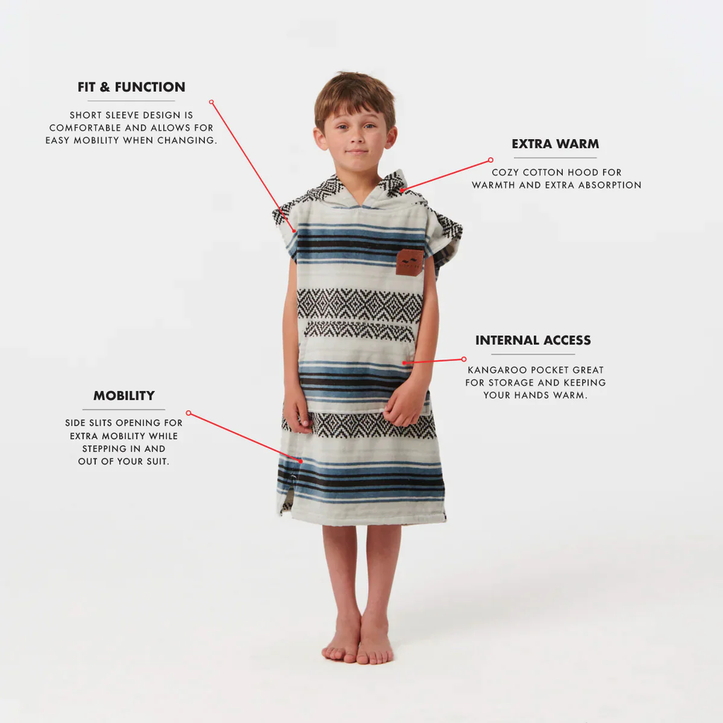 Slowtide Kids Poncho