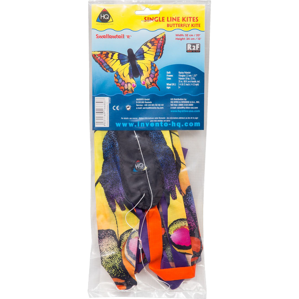  Butterfly Kite Swallowtail "R"