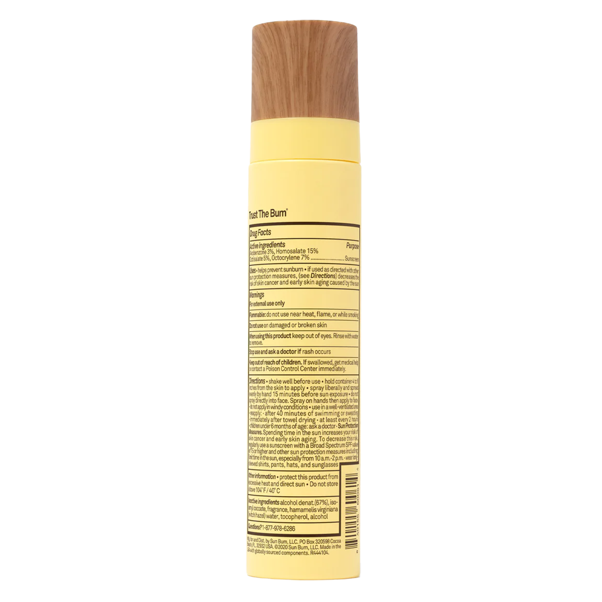 Sun Bum SPF 45 Sunscreen Face Mist