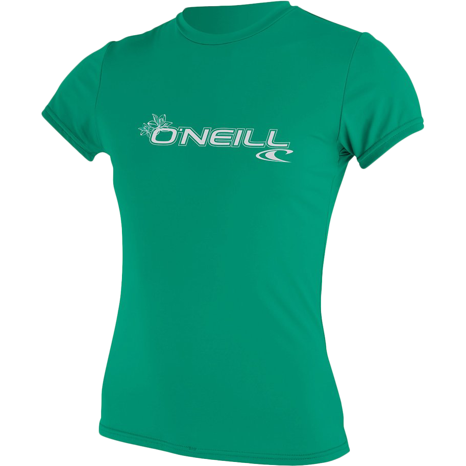  Women's Basic Skins 50+ Short Sleeve Sun Shirt