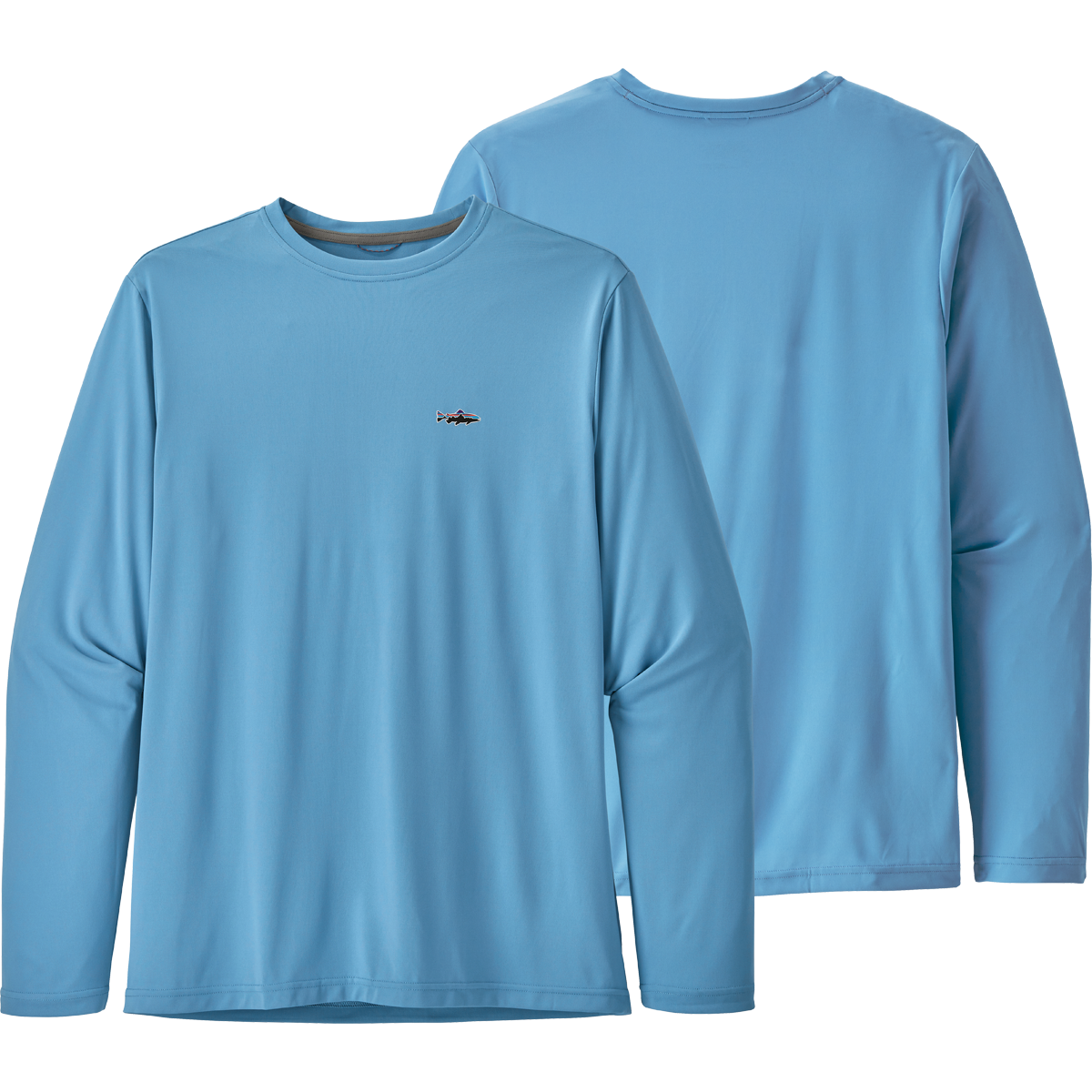 Patagonia Men's Capilene Cool Daily Fish Graphic Long Sleeve