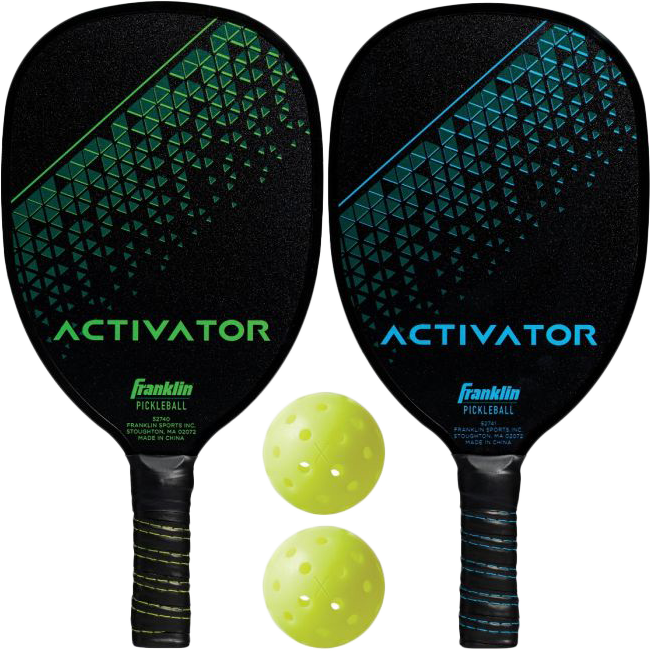  Activator Wood Paddle + X-40 Ball Set - 2 Players