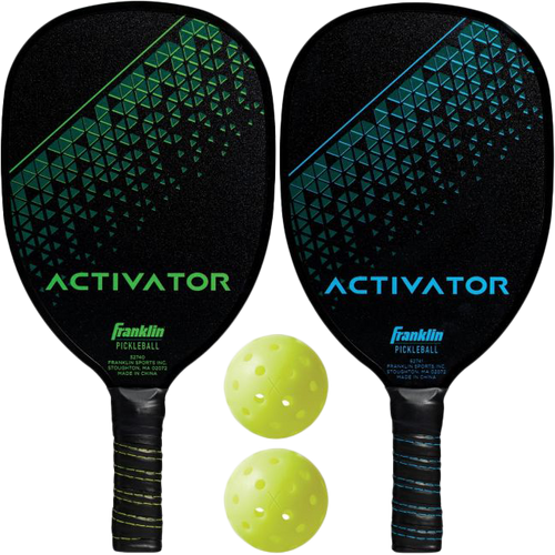  Activator Wood Paddle + X-40 Ball Set - 2 Players