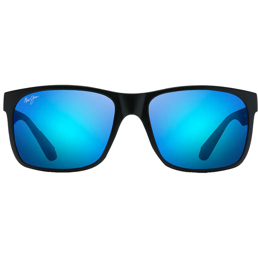 Maui Jim Red Sands Matte Black/Blue Hawaii