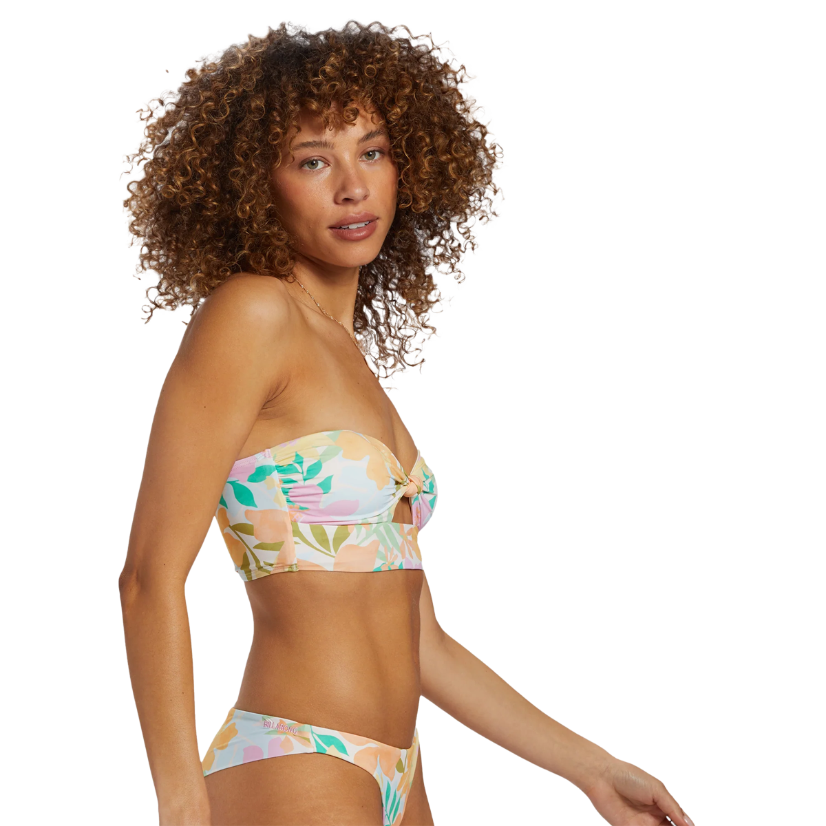 Billabong Women's Sweet Aloha Knotted Bandeau Top