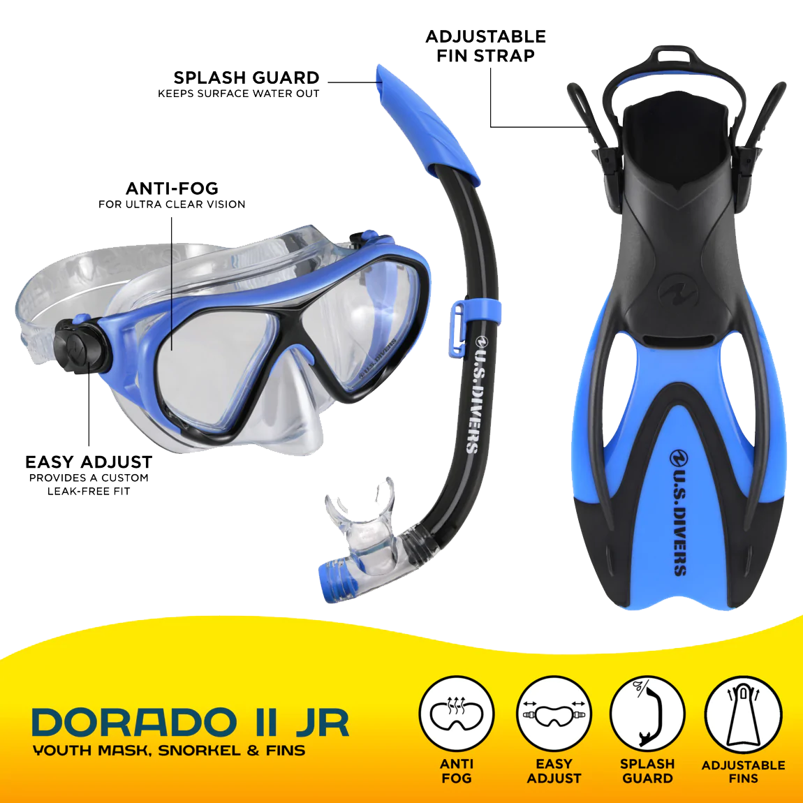 AQUA SPHERE Dorado JR Set