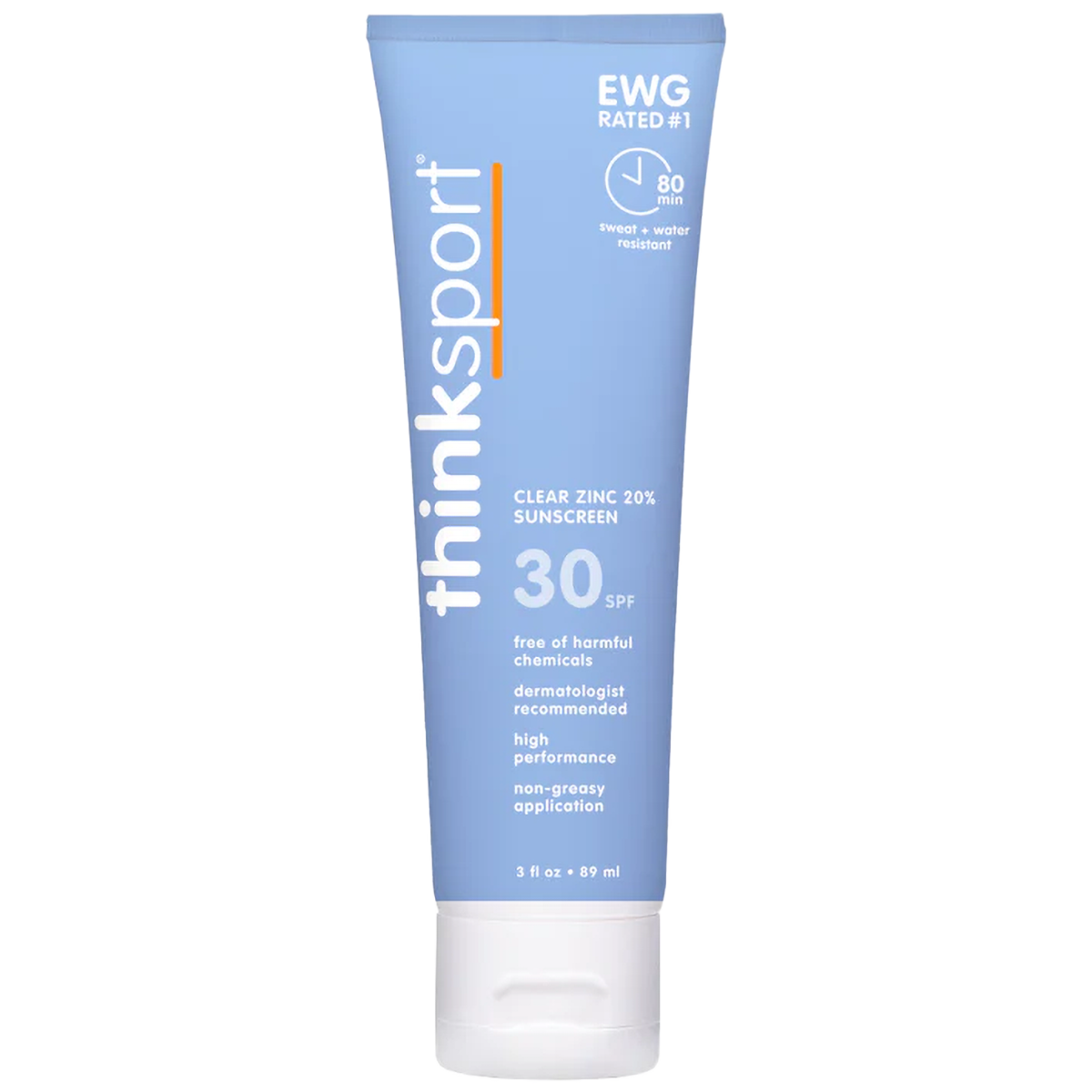  Thinksport Clear Zinc Sunscreen SPF 30